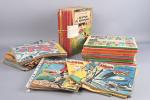 Hergé, Le journal de Tintin, 54 numéros, divers états, années...