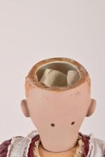 Simon et Halbig,
poupée tête, porcelaine moule 1279 taille 8, bouche...