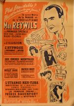 Affiche "Mex Reywils" entoilée.
René Lefebvre. Imp. R. Deligne. Reywils était...