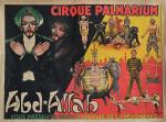 Affiche "Cirque Palmarium - Abd*Allah" entoilée.
Karmah va reprendre ce cirque...