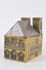 Allemagne, Notre Dame de Paris
Jouet musical en tôle lithographiée avec...