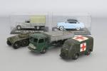 DIVERS : 
Ambulance Militaire ;
EBE ;
Peugeot 203 Pick up 1950,...