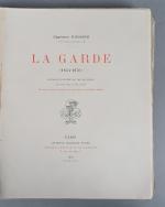Richard La Garde (1854 - 1870)
Paris 1898. Volume broché, numéroté...