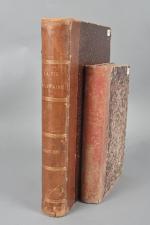 Lot de 2 livres : L'ami du soldat 1856 ;...