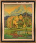 Henri Therme (1900-1973), "Une aurore d'automne"
huile sur toile, signée en...