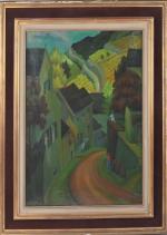 Henri Therme (1900-1973), "Beaune-village"
huile sur toile, signée en bas à...