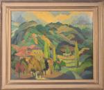 Henri Therme (1900-1973), "Haut Vivarais"
huile sur toile, signée en bas...