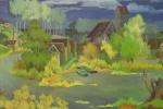 Henri Therme (1900-1973), La petite rivière,
huile sur toile, signée en...