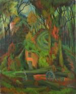 Henri Therme (1900-1973), "Auge en forêt d'Othe"
huile sur toile, signée...