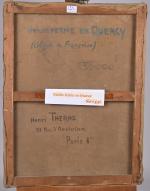 Henri Therme (1900-1973), "Vieille ferme en Quercy (Crégols la française),
huile...