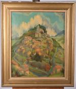 Henri Therme (1900-1973), "Haute Provence"
huile sur toile, signée en bas...
