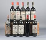 10 bouteilles : 

- 3 bouteilles, Moulis en Médoc, Château...