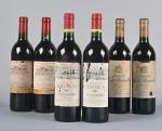 6 bouteilles :
 
- 2 bouteilles, Pauillac, Château Haut-Batailley, 5ème...