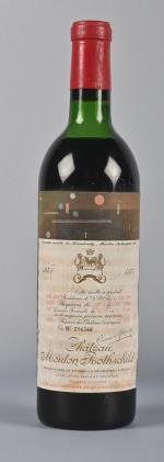 1 bouteille, Pauillac, Château Mouton Rothschild, 1er Grand Cru Classé,...