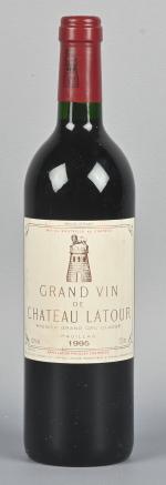 1 bouteille, Pauillac, Château Latour, 1er Grand cru classé, 1995.