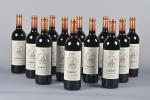 12 bouteilles, Saint Julien, Sarget de Gruaud Larose, (Second vin...