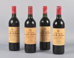 4 bouteilles, Saint Julien, Château Léoville Poyferré, 2ème Grand Cru...
