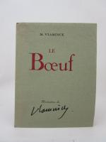 (1 vol.) Vlaminck, Maurice. - Le Boeuf. Paris, Corréa, 1944....