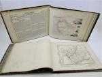 (2 vol.) Réunion de 2 atlas de France.
1/ - Perrot...