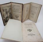 (3 vol.) {Rousseau, Jean-Jacques]. Lot de 3 volumes. 
1/ [Rousseau]....