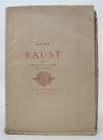 (1 vol.) Goethe - J.-P. Laurens. - Faust. Traduction d'Albert...