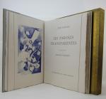 (1 vol.) Paulhan, Jean - Braque, Georges. - Les Paroles...