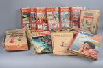 Fillette, Lisette, Fripounet, Mickey
ensemble de revues pour enfants années 50/60.