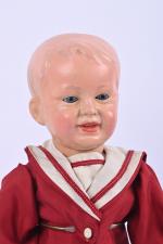 Poupée mignonnette tête biscuit SFBJ H 13 cm circa début 1900 toute d