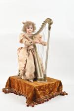 Lambert
La joueuse de harpe
Automate en bel état d'origine. Beau mécanisme...