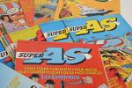 Super AS, revue de bande-dessinées, 
premiers numéros, non collationnés.