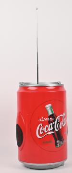 Coca-Cola, grande canette chaîne HIFI 
avec lecteur de cassettes, h....