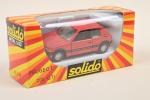 SOLIDO (1) : 
Peugeot 205 GTI, rouge, (NB1),