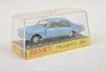 DINKY TOYS FRANCAIS (1) : 
Peugeot 504, bleu clair, réf...