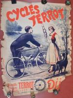 "Cycles Terrot - Dijon - Nouvelle chaine"
Affiche non entoilée signé...