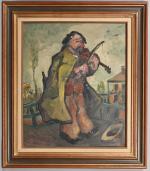 Anton KRUYSEN (1898-1977)
Le violoniste
Huile sur toile, signée en bas à...