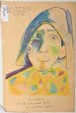D'après Picasso
Affiche d'exposition à la galerie Louise Leiris, juin (19)71
74...