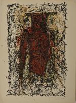 Jean-Paul RIOPELLE (1923-2002) 
Hibou 
Lithographie signée au crayon avec un...