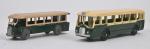 Dinky Toys français, 2 autobus parisiens :
un série 29 (déformation...