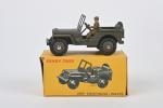 Dinky Toys français, Jeep Willys réf. 80 BP.
Neuve, en boîte.