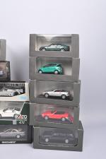 25 modèles en boîte :
Edition Mercedes (5), Minichamps (4), divers...