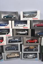 25 modèles en boîte :
Edition Mercedes (5), Minichamps (4), divers...