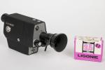 Ligonie
Caméra pour film 9.5 mm modèle Auto Reflex avec Zoom...
