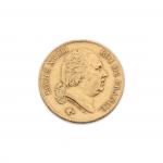 LOUIS XVIII (1814-1824). 40 francs. Lille. 1818. (G. 1092). Or....