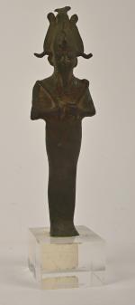 Osiris en bronze
Égypte. Basse-Epoque (664-332 av. J.-C.). Accidents sur le...