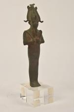 Osiris en bronze
Égypte. Basse-Epoque (664-332 av. J.-C.). Accidents sur le...