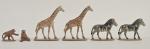Quiralu, le zoo : 2 girafes, 
2 zèbres et 2...