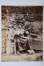 Espagne
J. LAURENT
La femme au puits, c. 1870
Titré au bas de...