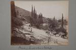 Turquie
16 photographies, c. 1885-90.
Scènes et paysages.
Tirages albuminés montés sur carton...