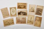 Lot de 21 photographies, c. 1875-1900.
17 cartes albums et 4...