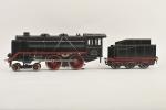 Märklin écart. I, locomotive électrique 220
réf. E66,noire à filets rouges,...